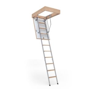 Сходи Драбина для горища BUKWOOD Metal Standard Compact – 120*70*280