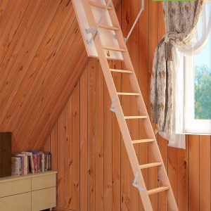 Сходи Драбина для горища BUKWOOD Mini Eco – 100*60*280