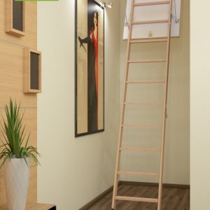 Сходи Драбина для горища BUKWOOD Standard Eco – 110*60*280