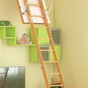Сходи Драбина для горища BUKWOOD Standard Luxe – 110*70*280