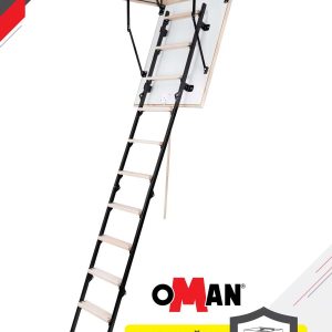 Сходи Драбина для горища Oman Mini Termo – 60*80*265