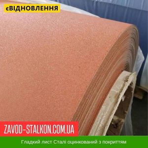 Гладкий Лист 0,45 В’єтнам DAIDONG Ral 8004 Матовий 1250*2000