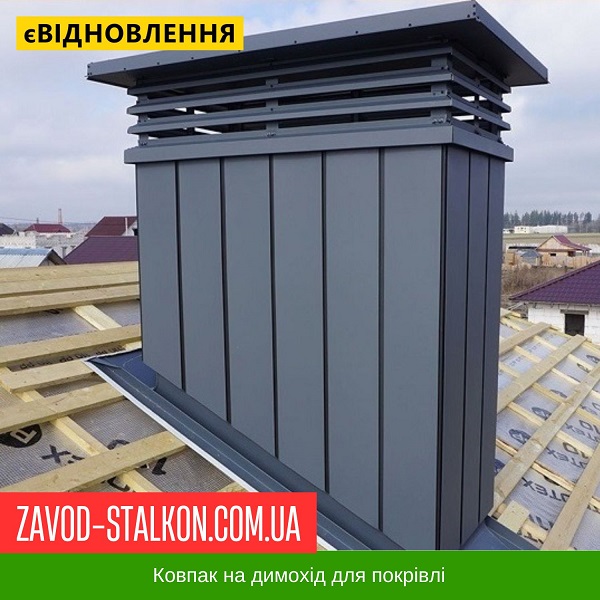 ціна Ковпак для димоходу - Матовий Вінниця