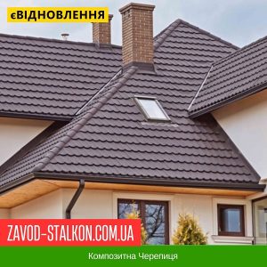 Композитна черепиця у Вінниці