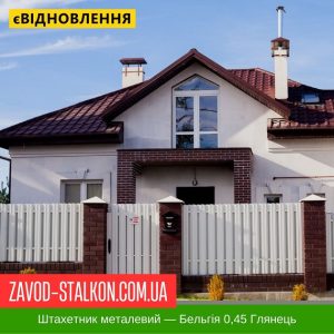 Штахетник Металевий – Бельгія 0,45 глянець