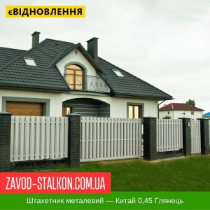 ЄвроШтахетник – Китай 0,45 глянець