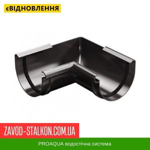 Кут внутрішній 90° – 125/90 PROAQUA